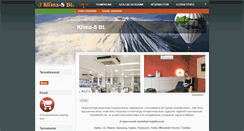 Desktop Screenshot of klimasbt.com